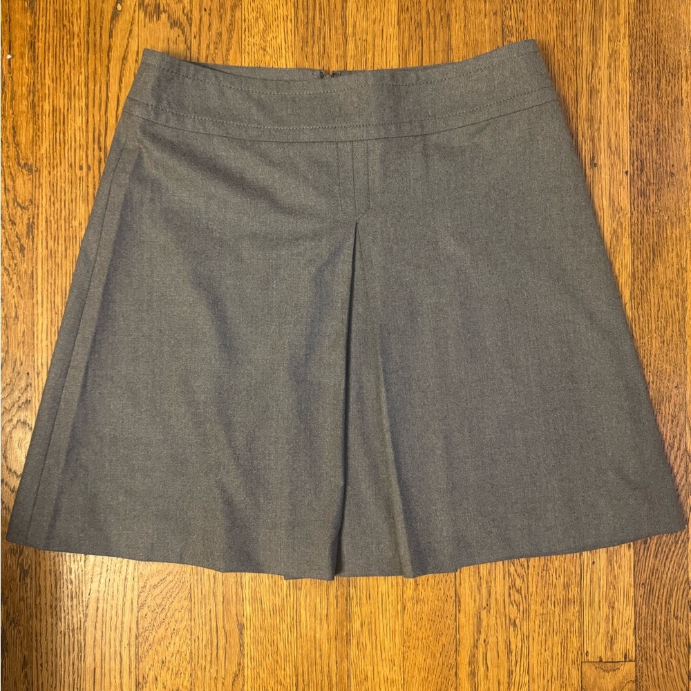 Vintage Gucci grey mini skirt IT42 US 6 8 Office Siren!